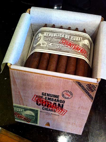 Genuine Pre-Embargo 1958 Counterfeit Cubans
